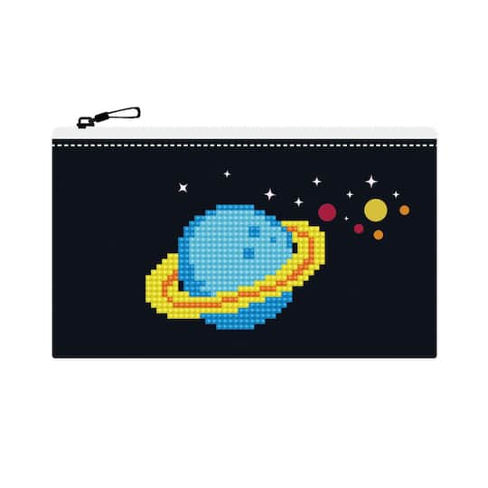 Diamond Dotz® Beginner Black Space Zipper Pouch Diamond Painting Kit